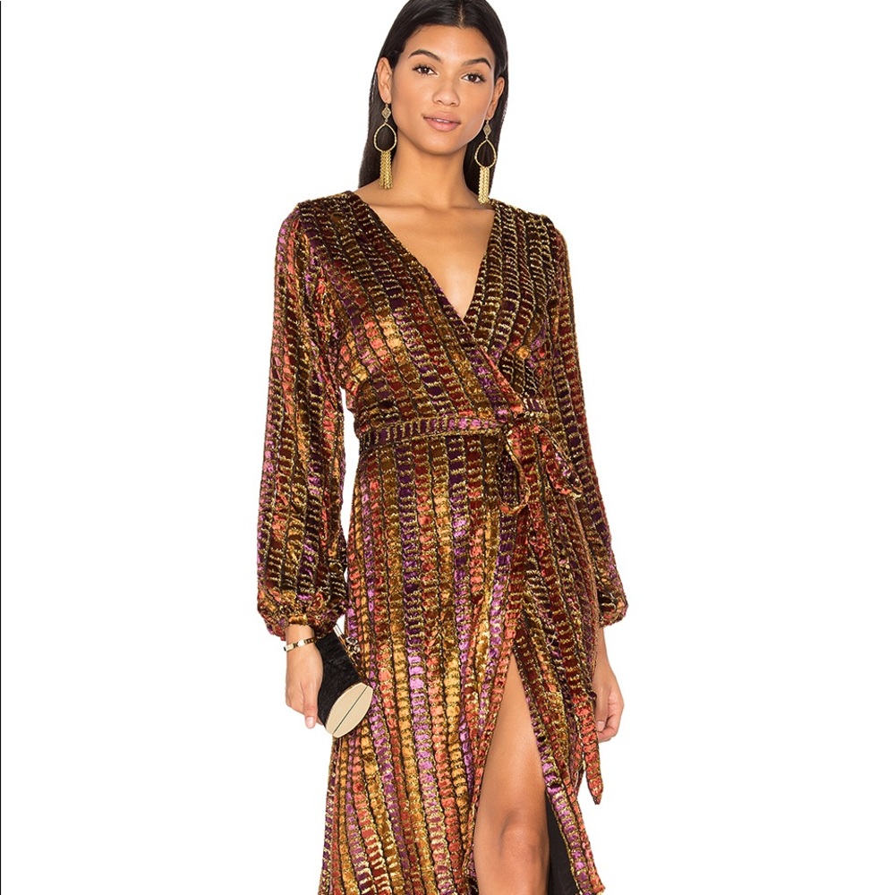 LPA- Revolve -Dress 70 in Dotty Velvet